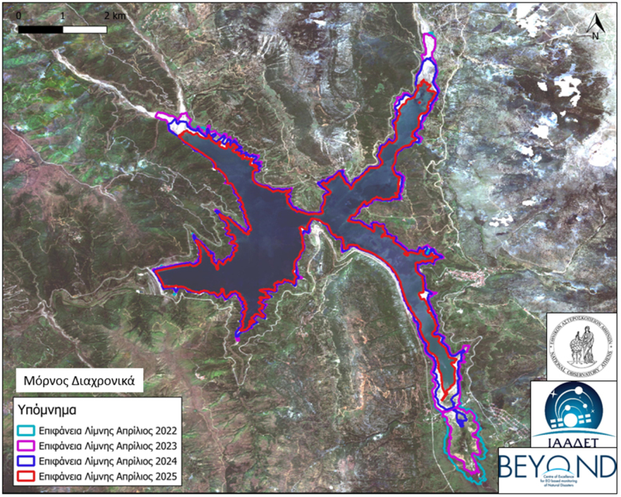 Αδειάζουν οι δεξαμενές νερού της Αττικής: Στερεύει ο Μόρνος, πιέζεται ο Εύηνος