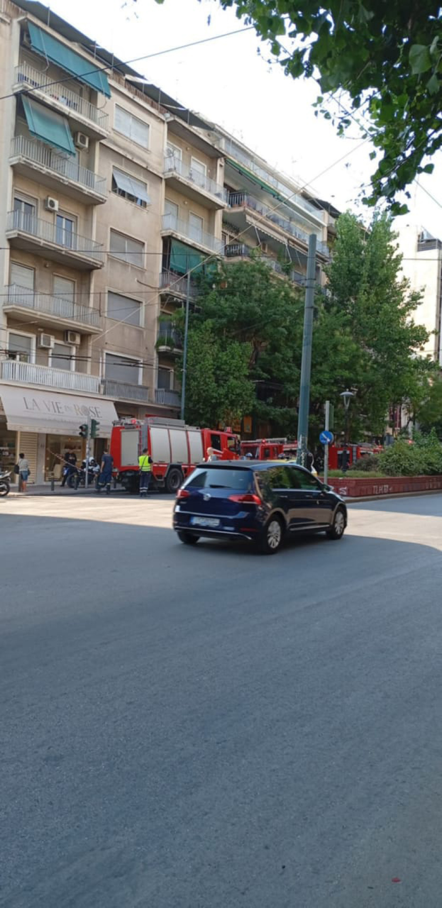 Κάηκε το σπίτι του Πέτρου Φιλιππίδη στην Πατησίων - Καλά στην υγεία του ο ηθοποιός που βρισκόταν μέσα