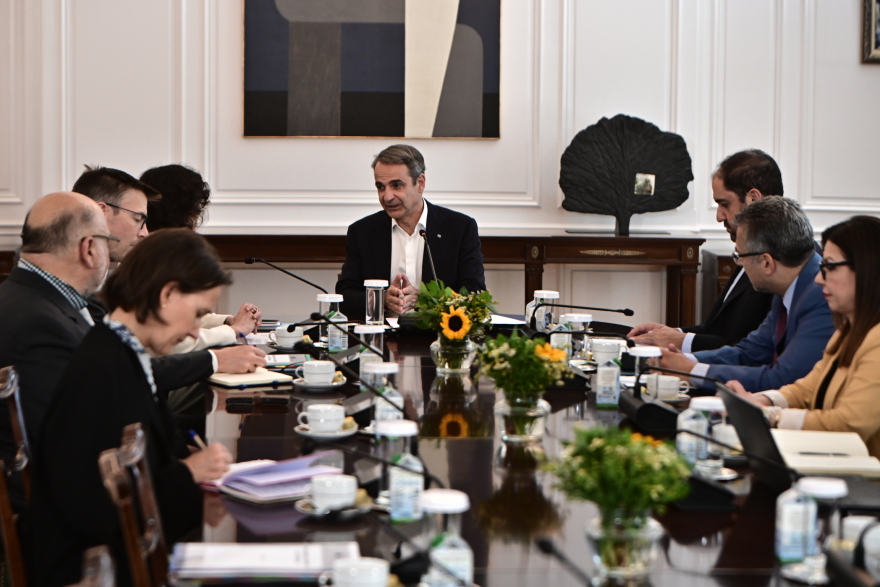 Κυριάκος Μητσοτάκης: Συναντήθηκε με την Ευρωπαία Επίτροπο Ισότητας, Ετοιμότητας και Διαχείρισης Κρίσεων
