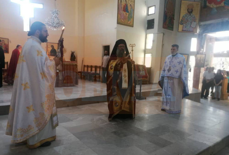 Λειτουργία ξανά στον προφήτη Ηλία στη Δαμασκό ένα μήνα μετά το αιματοκύλισμα