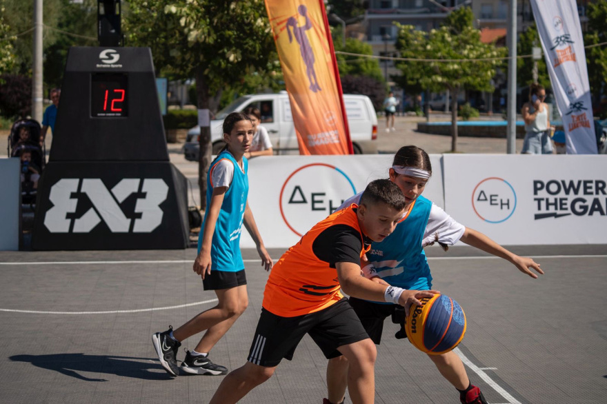 Το ΔΕΗ 3x3 Street Basketball ρίχνει αυλαία στη Σπάρτη