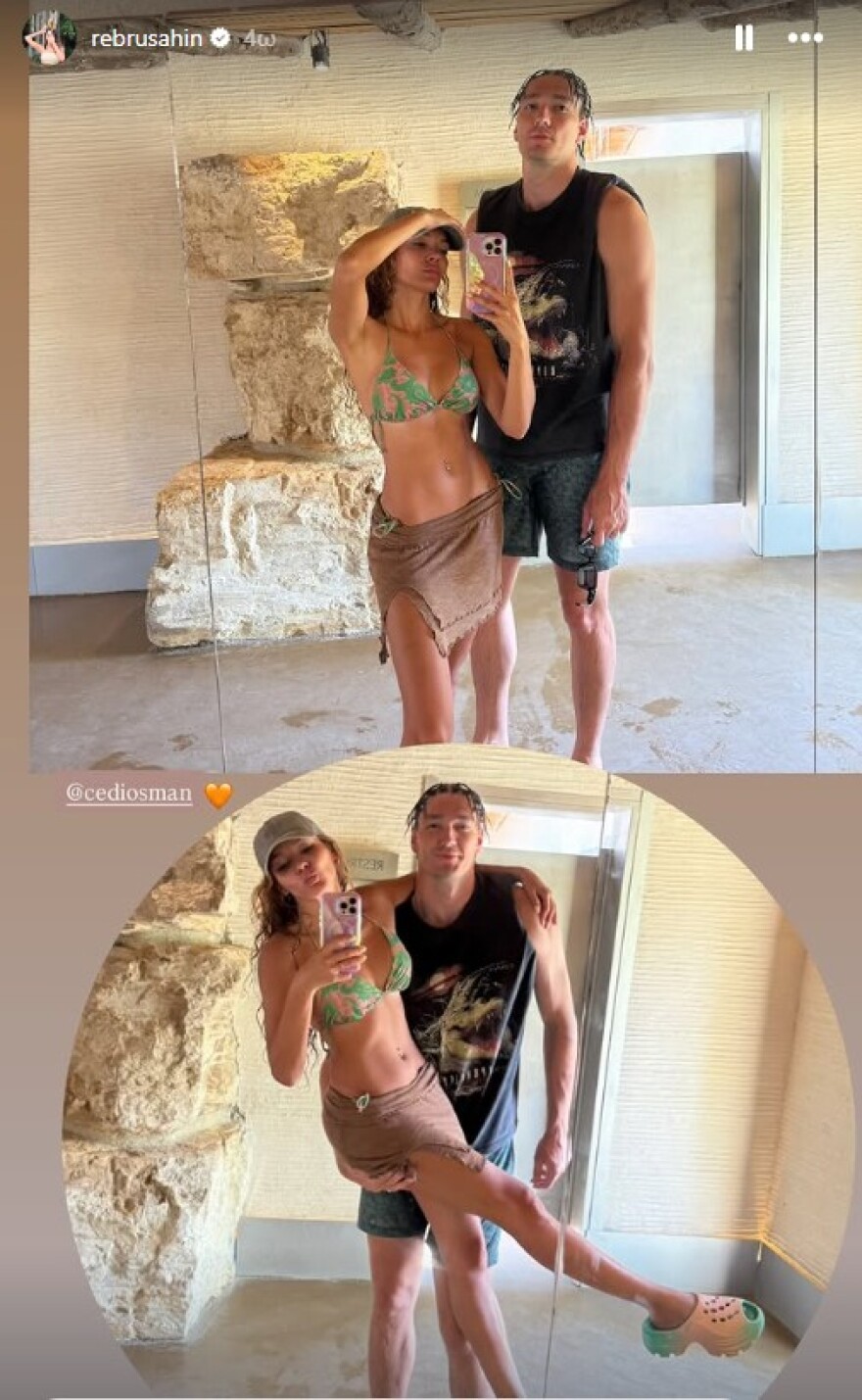 Το νέο καλοκαιρινό look του Τσέντι Όσμαν - Η φωτογραφία που ανέβασε η σύζυγός του 