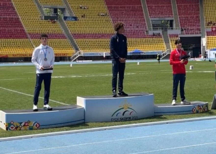 Στίβος: «Χρυσή» η Ανδρεάδη, «ασημένιος» ο Μουμούρης στο Ολυμπιακό Φεστιβάλ Νεότητας στα Σκόπια

