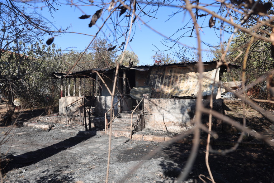 Η επόμενη μέρα της πυρκαγιάς στο Κρυονέρι Αττικής - Δείτε φωτογραφίες
