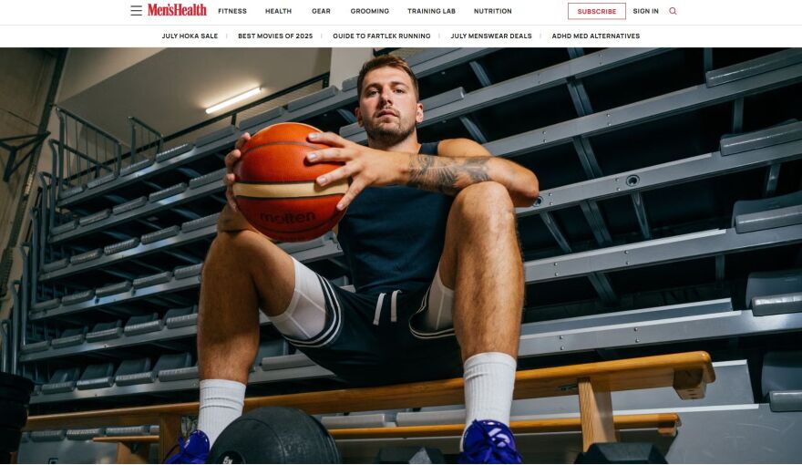 Η... μετάλλαξη του Ντόντσιτς: Πιο fit από ποτέ ο Σλoβένος έγινε εξώφυλλο στο Men's Health
