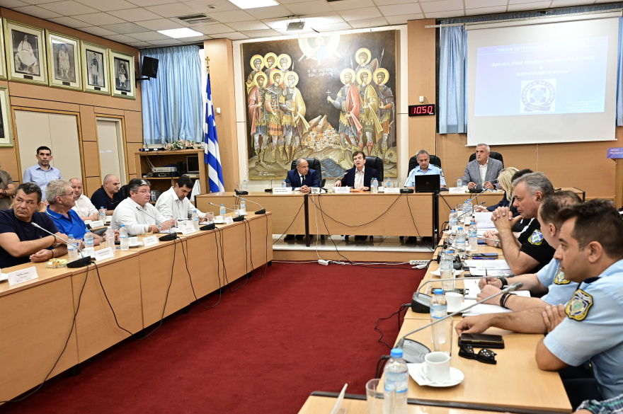 Χρυσοχοΐδης: Mείωση 35% της εγκληματικότητας σε περιοχές της Δυτικής Αττικής - Συνεχίζουμε τον επιχειρησιακό μας σχεδιασμό