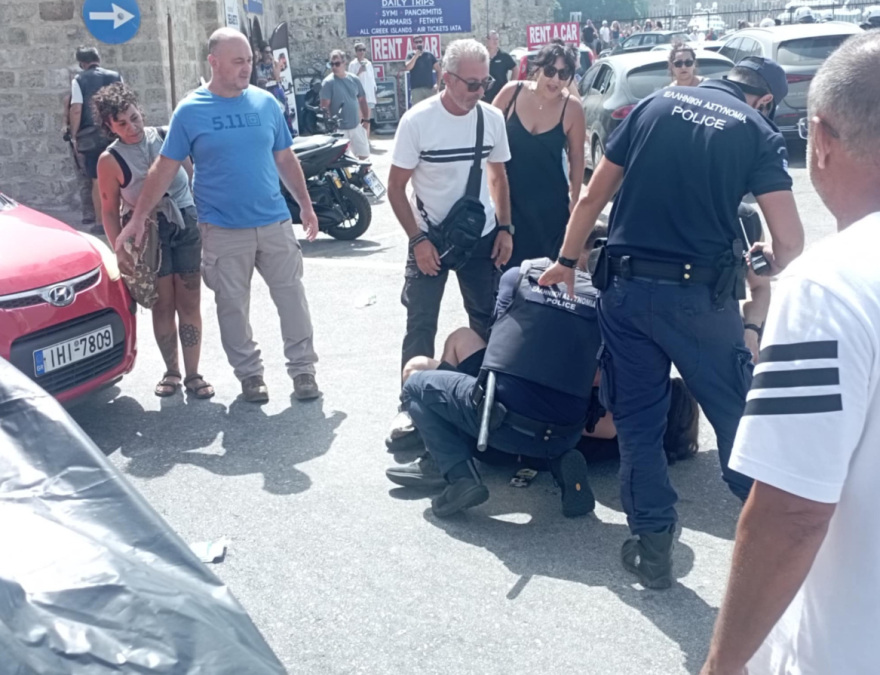 Ρόδος: Επεισόδια στο λιμάνι για την άφιξη Ισραηλινών τουριστών – Μέτρα ασφαλείας και προσαγωγές
