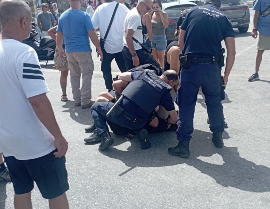 Ρόδος: Επεισόδια στο λιμάνι για την άφιξη Ισραηλινών τουριστών – Μέτρα ασφαλείας και προσαγωγές
