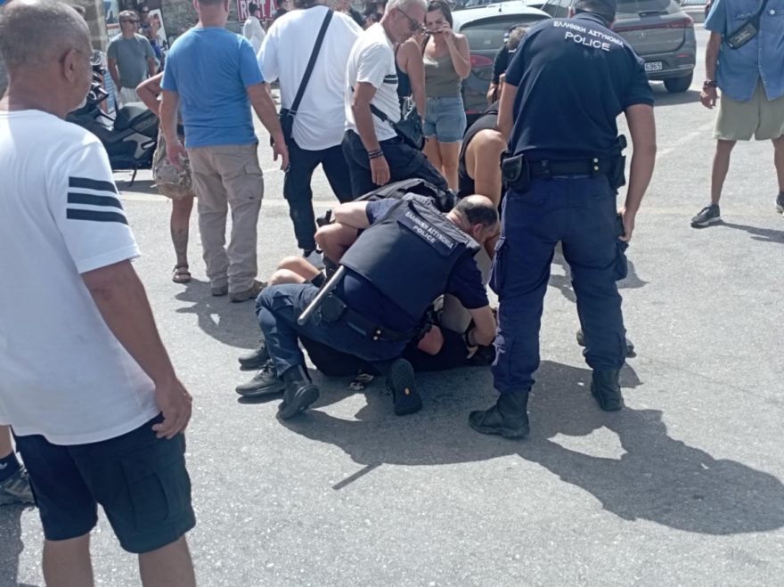Ρόδος: Επεισόδια στο λιμάνι για την άφιξη Ισραηλινών τουριστών – Μέτρα ασφαλείας και προσαγωγές