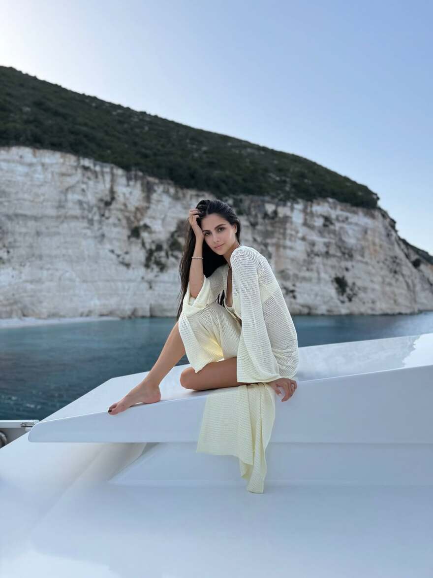 Η Αλεξάνδρα Νίκα κάνει διακοπές στην Κεφαλονιά - Δείτε φωτογραφίες