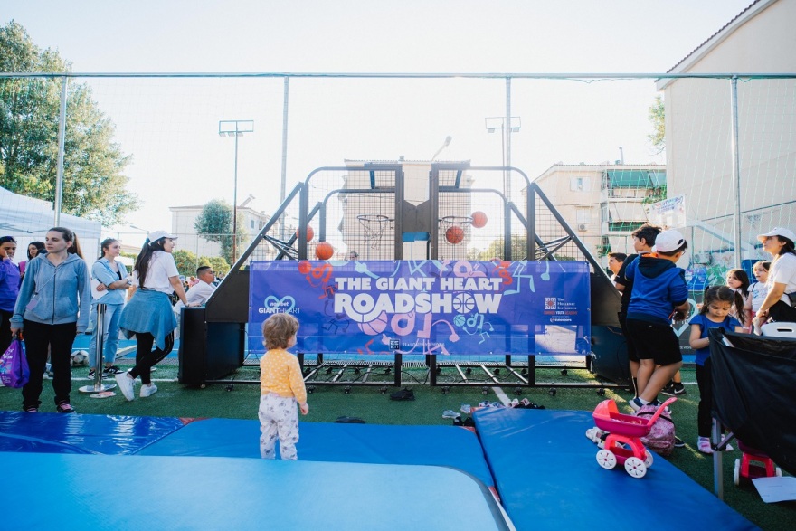 Το Giant Heart Roadshow της Novibet δίνει πάσα στη νέα γενιά