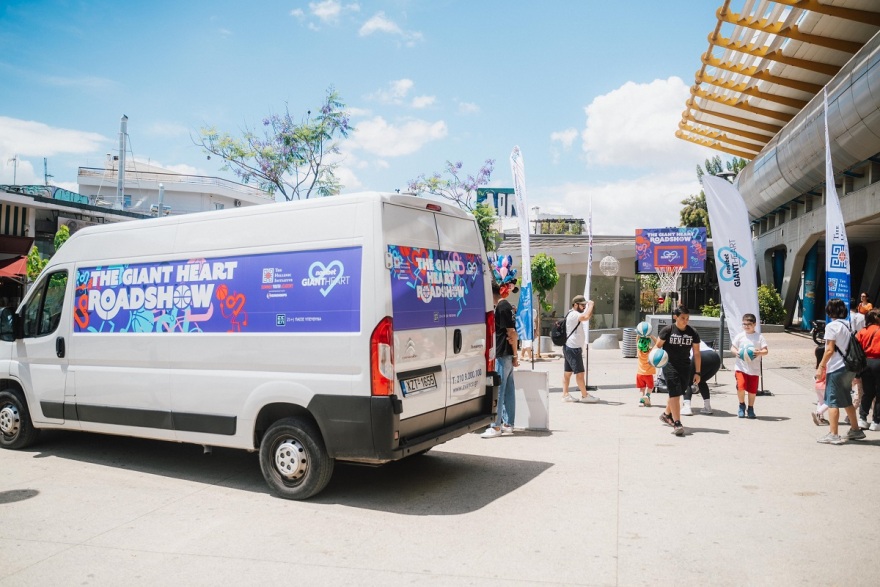 Το Giant Heart Roadshow της Novibet δίνει πάσα στη νέα γενιά
