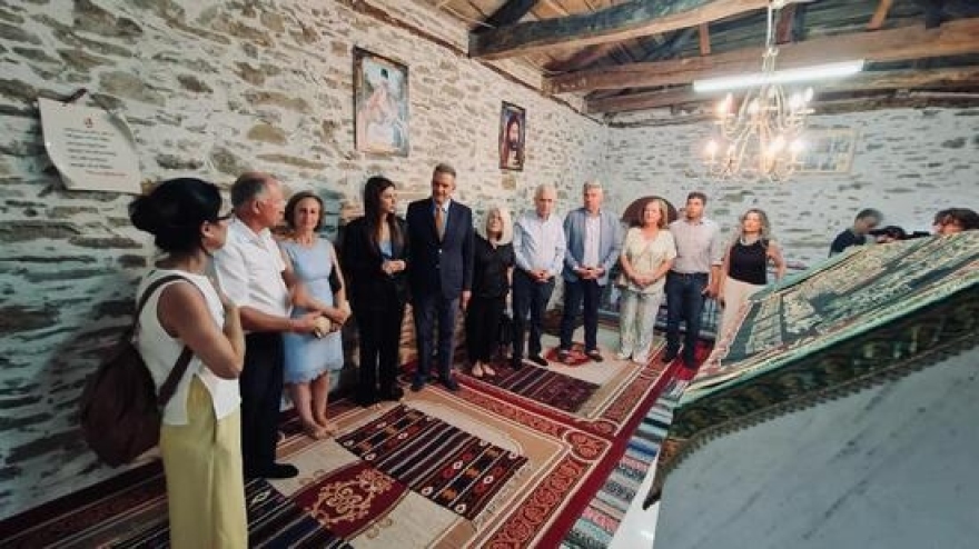 Στο χωριό Ρούσσα του Έβρου η Ζαχαράκη: Η Ελλάδα είναι εδώ για όλους τους πολίτες, έχουμε ίδια δικαιώματα και υποχρεώσεις