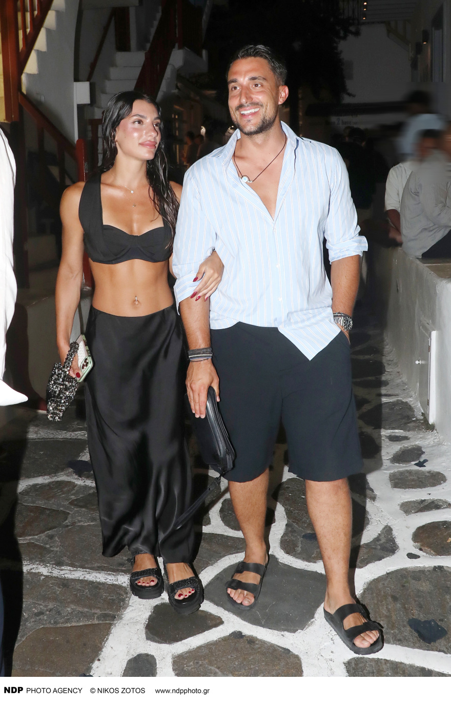Σάκης Κατσούλης - Μαριαλένα Ρουμελιώτη: Απόδραση στη Μύκονο μετά την πρόταση γάμου - Δείτε φωτογραφίες