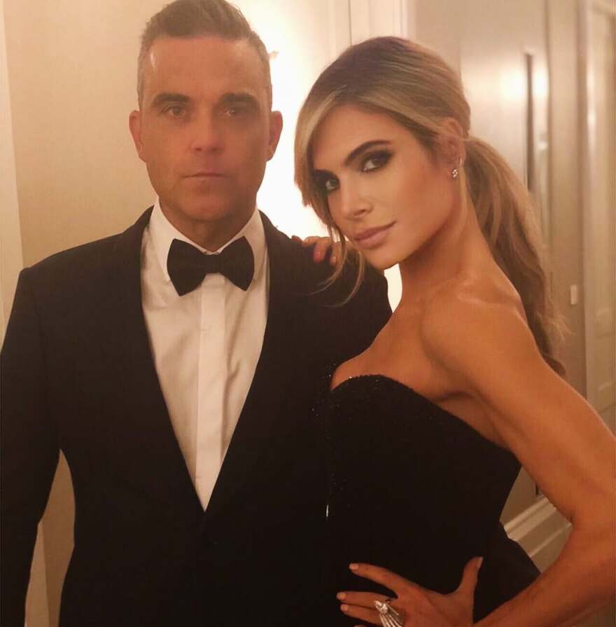 Ο Ρόμπι Γουίλιαμς και η Άιντα Φιλντ συμπλήρωσαν 15 χρόνια γάμου - Η ανάρτηση του τραγουδιστή