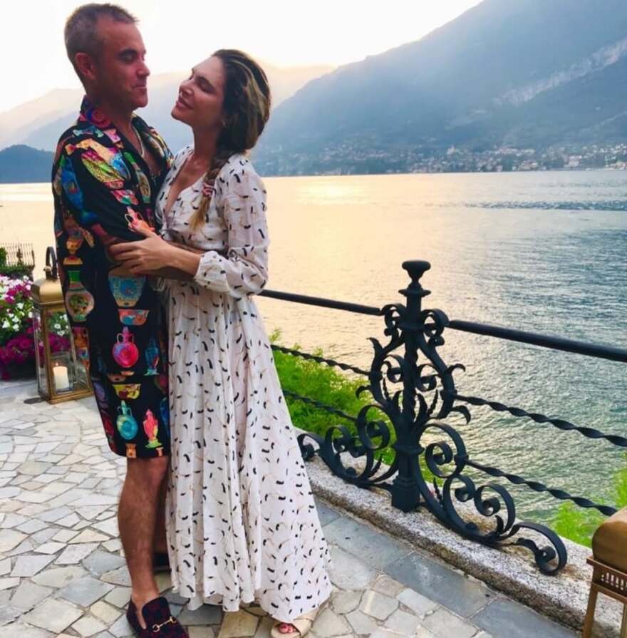 Ο Ρόμπι Γουίλιαμς και η Άιντα Φιλντ συμπλήρωσαν 15 χρόνια γάμου - Η ανάρτηση του τραγουδιστή