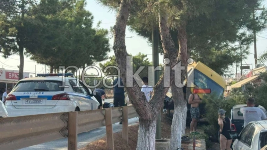 Τραγωδία στη Χερσόνησο: Όχημα παρέσυρε θανάσιμα πεζό, δείτε φωτογραφίες