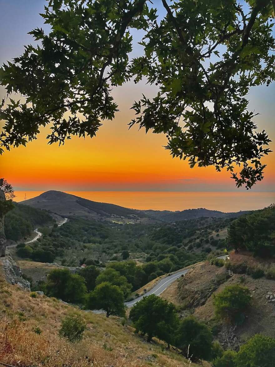 Μαρία Κωνσταντάκη: Οι διακοπές στη Σαμοθράκη και το ηλιοβασίλεμα
