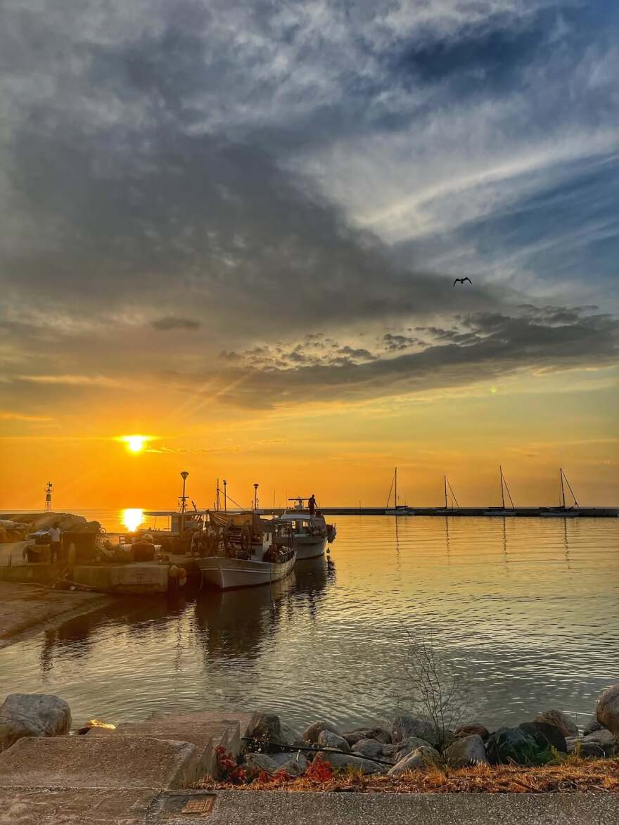 Μαρία Κωνσταντάκη: Οι διακοπές στη Σαμοθράκη και το ηλιοβασίλεμα