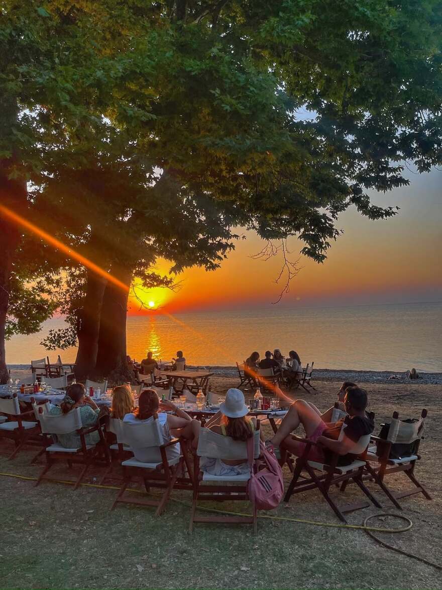Μαρία Κωνσταντάκη: Οι διακοπές στη Σαμοθράκη και το ηλιοβασίλεμα