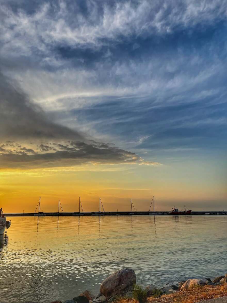 Μαρία Κωνσταντάκη: Οι διακοπές στη Σαμοθράκη και το ηλιοβασίλεμα