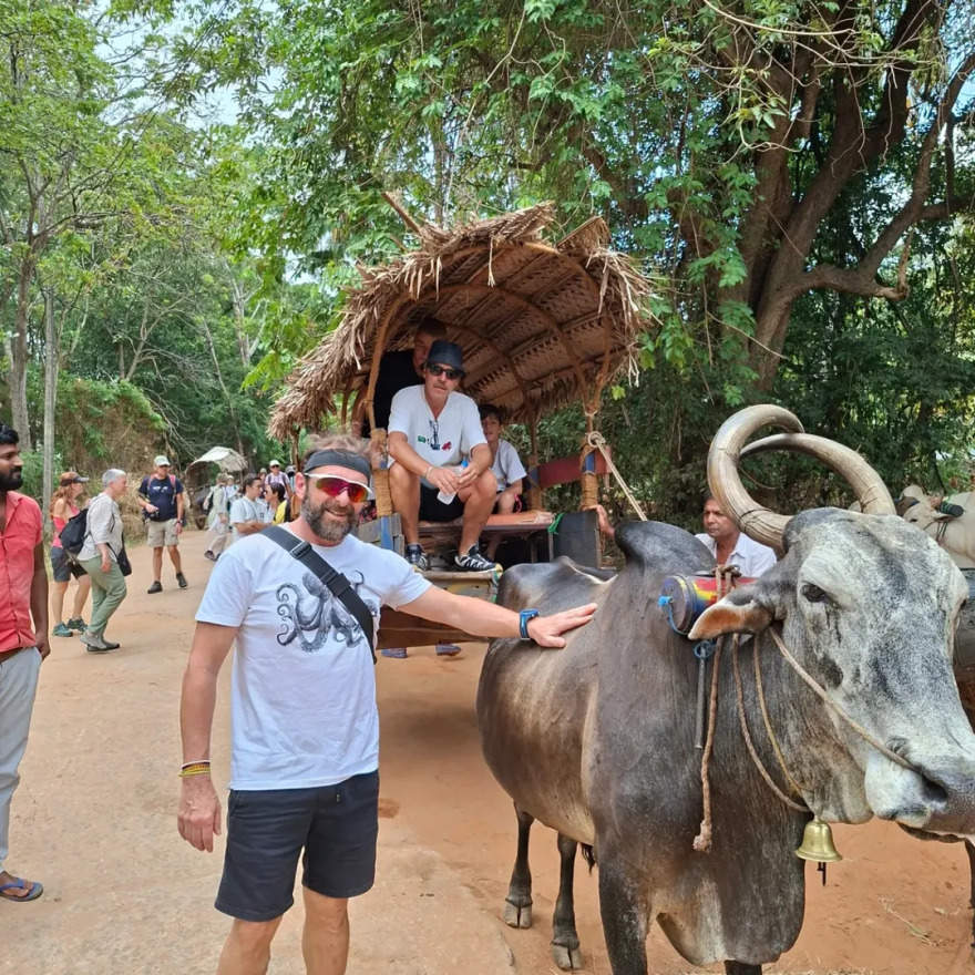 Ο Γιάννης Στάνκογλου ταξίδεψε στη Σρι Λάνκα 