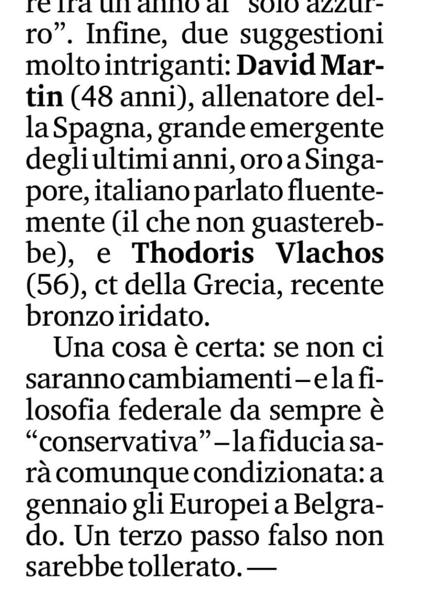 Θοδωρής Βλάχος: Υποψήφιος για την εθνική πόλο της Ιταλίας εάν αποχωρήσει ο Καμπάνια 