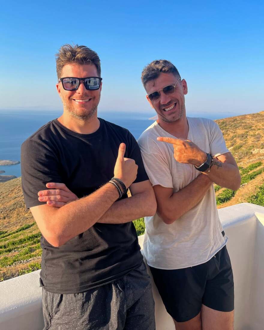  Λούκας Γιώρκας για Κώστα Κατσουράνη: Είναι υπέροχο να περνάς χρόνο με φίλους