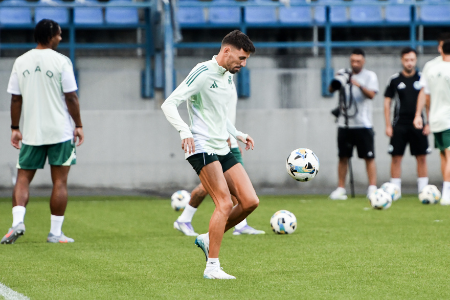 Παναθηναϊκός: Η τελευταία προπόνηση στην Πολωνία πριν τη ρεβάνς με την Σαχτάρ - Φωτογραφίες