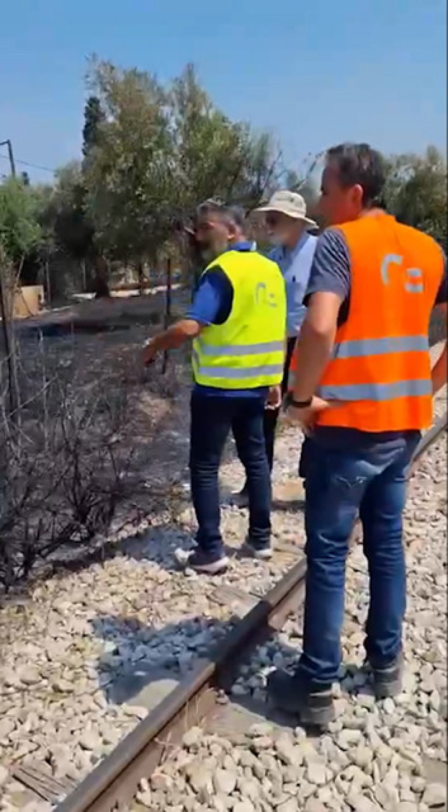 Φωτιά στην Αχαΐα: Ζημιές στον σιδηρόδρομο από τη μεγάλη πυρκαγιά – Εκτός λειτουργίας δύο στάσεις