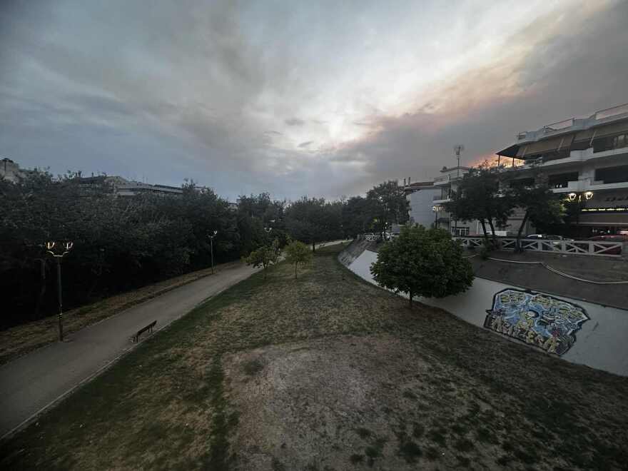 Μεγάλη φωτιά στο Αμύγδαλο Τυρνάβου - Ορατός στη Λάρισα ο καπνός, δείτε βίντεο και φωτογραφίες