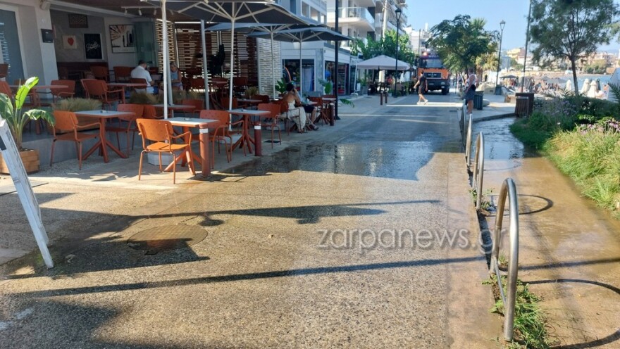 Γέμισε λύματα η παραλία της Νέας Χώρας στα Χανιά - Οι ακαθαρσίες φτάνουν μέχρι τη θάλασσα, δείτε βίντεο και φωτογραφίες