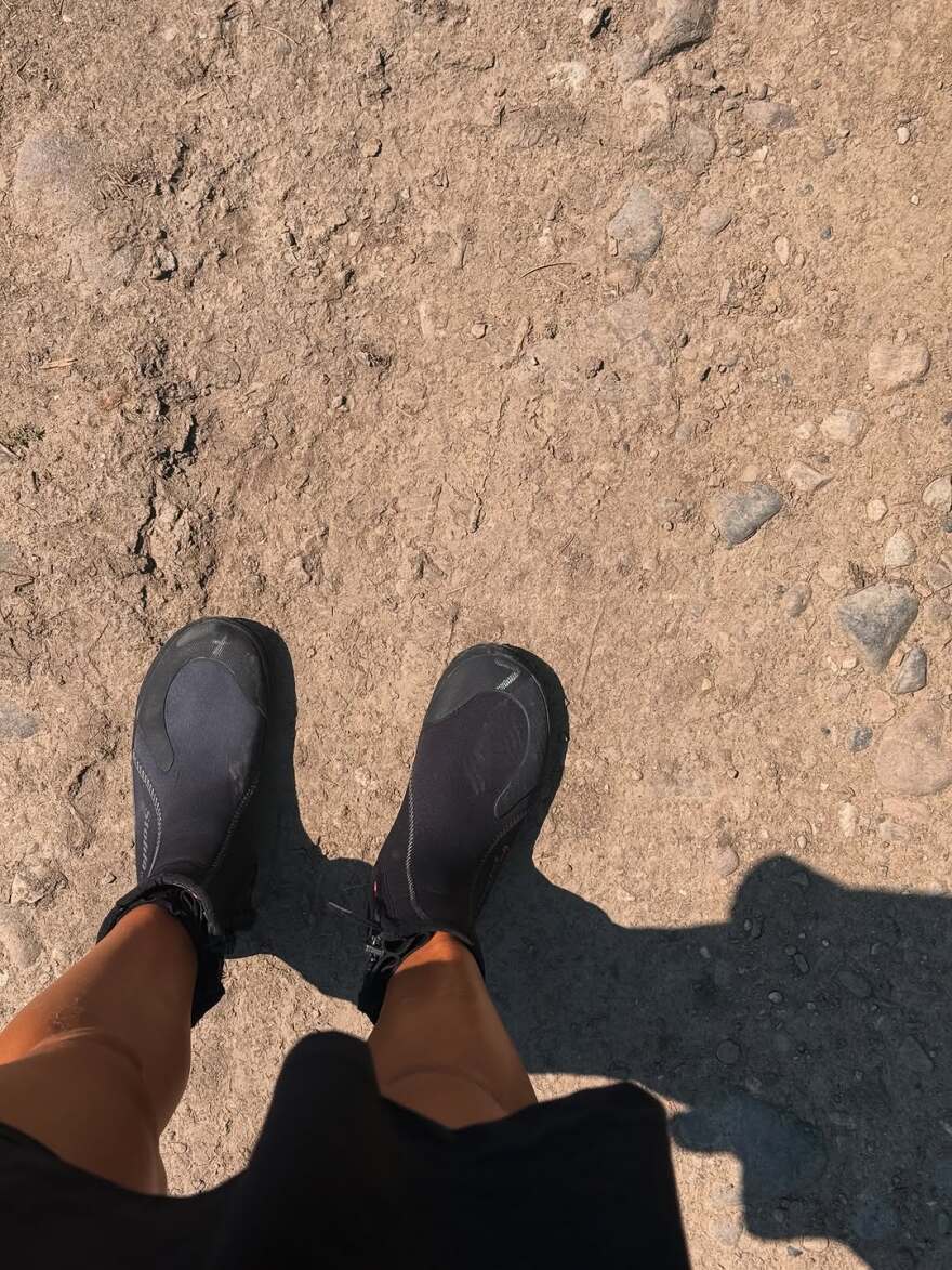 Η Δούκισσα Νομικού έκανε πρώτη φορά rafting με τα παιδιά της στην Αμερική