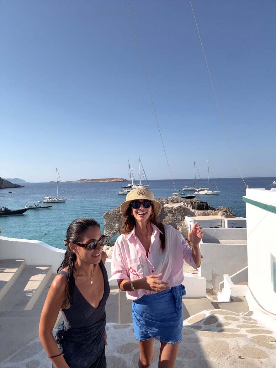 Η Ηλιάνα Παπαγεωργίου έκανε σύντομη απόδραση στην Κίμωλο: «Ένα μικρό μυστικό στο Αιγαίο»