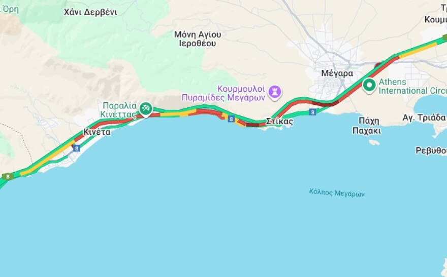 Επιστρέφουν σταδιακά οι αδειούχοι του Αυγούστου: Αυξημένη κίνηση από Κινέτα μέχρι Μέγαρα