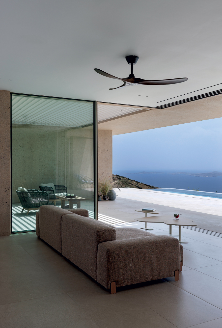 Villa Axis: Η κατοικία-γκαλερί με ορίζοντα το Αιγαίο