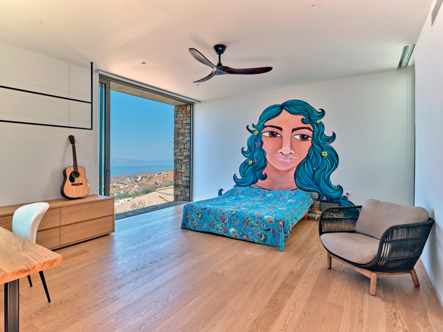 Villa Axis: Η κατοικία-γκαλερί με ορίζοντα το Αιγαίο