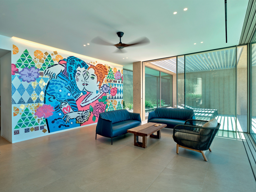 Villa Axis: Η κατοικία-γκαλερί με ορίζοντα το Αιγαίο