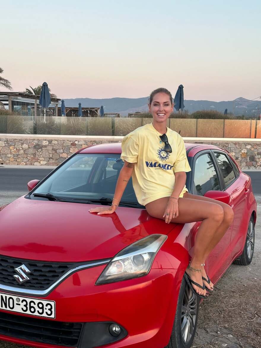 Η Κιάρα Φεράνι πέρασε 48 ώρες στην Κω - «Σαν τον παλιό καιρό» έγραψε