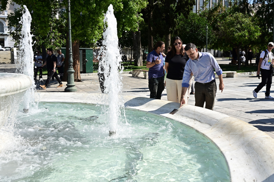 Επαναλειτουργεί το σιντριβάνι της πλατείας Συντάγματος - Συντηρήθηκε μετά από 153 χρόνια