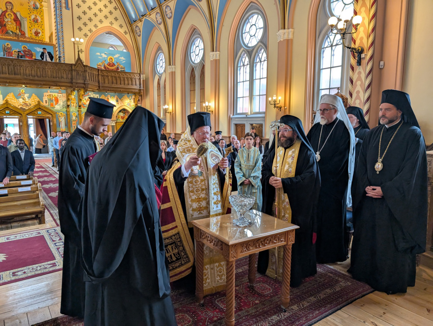 Θυρανοίξια από τον Οικουμενικό Πατριάρχη στον Καθεδρικό Ναό Αγίου Γεωργίου Στοκχόλμης
