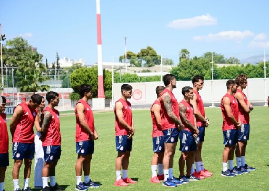 Ολυμπιακός: Αγιασμός στο Ρέντη