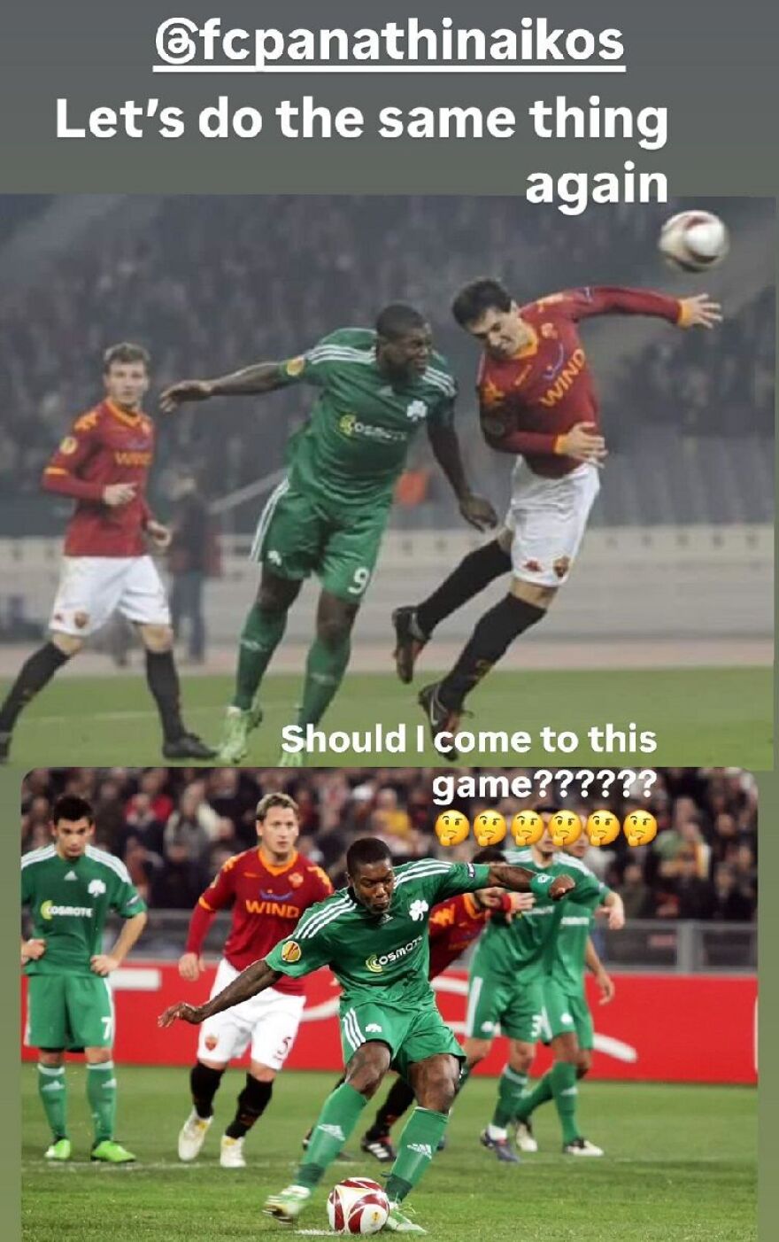 «Τρελαμένος» ο Σισέ για το Παναθηναϊκός-Ρόμα: «Πάμε να το κάνουμε ξανά, μήπως πρέπει να έρθω;»
