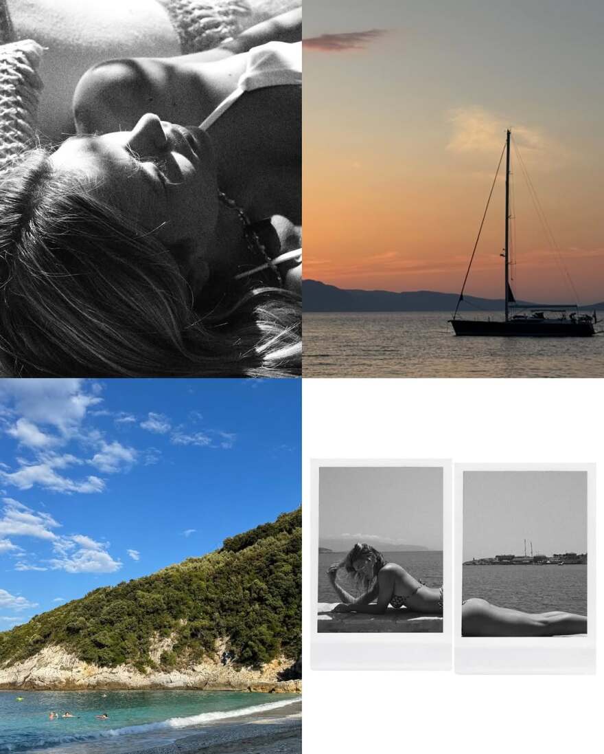 Η Κλέλια Ανδριολάτου φωτογραφήθηκε ξαπλωμένη με το μαγιό της
