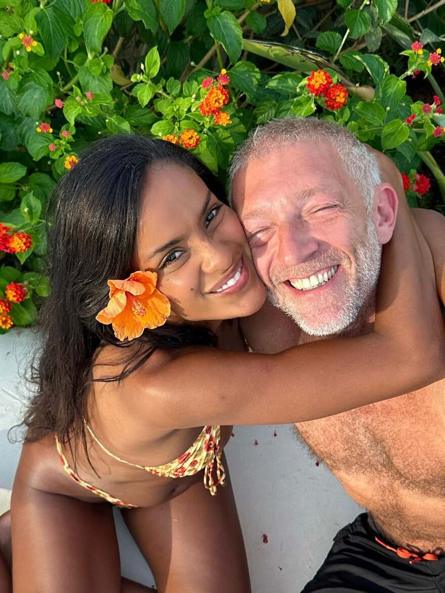 Ο Βενσάν Κασέλ φωτογραφήθηκε με τη σύντροφό του στη Βραζιλία