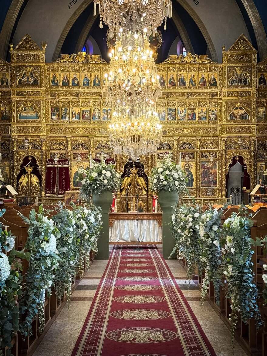 Ο Στέφανος Μιχαήλ και η Νάταλι Κάτερ δημοσίευσαν φωτογραφίες από τον γάμο τους