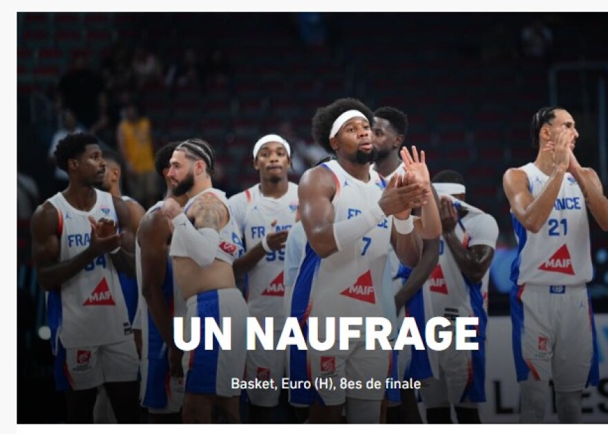 «Ναυάγιο»: Έτσι σχολιάζει η Equipe τον αποκλεισμό της Γαλλίας από τη Γεωργία στο Eurobasket  