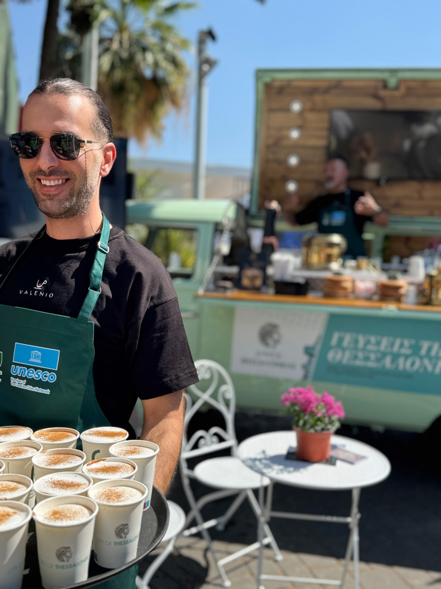 ΔΕΘ 2025: Φραπέ... μπουγάτσα έφτιαξαν έμπειροι baristas στους επισκέπτες - Δείτε φωτογραφίες