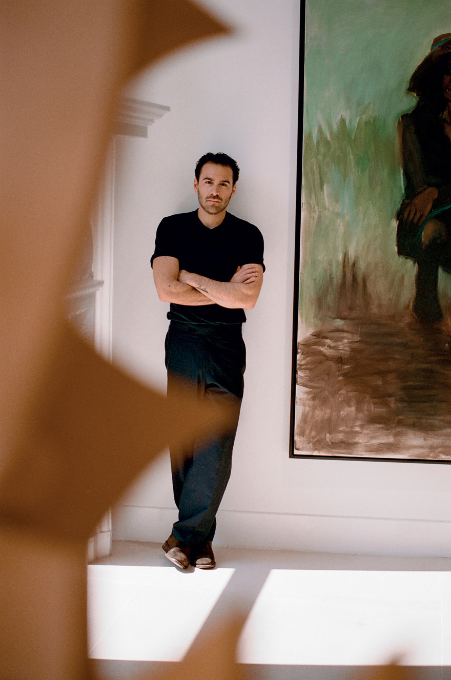 Ο Έλληνας insider Νικόλας Γιαννακόπουλος στις γκαλερί της Νέας Υόρκης