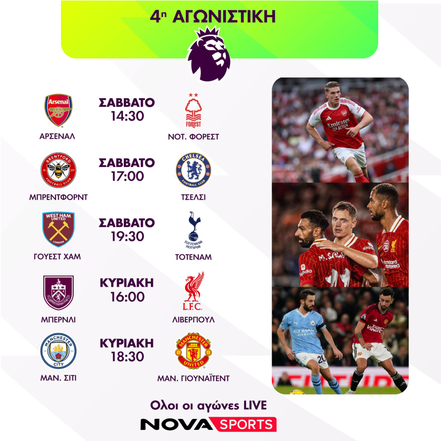 Nova: Συναρπαστικό θέαμα με όλη τη Stoiximan Super League